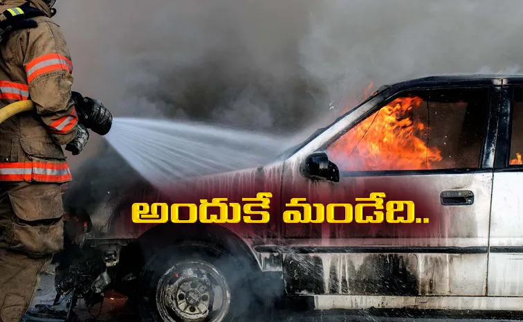 Car air conditioning systems catching fire due to electrical faults