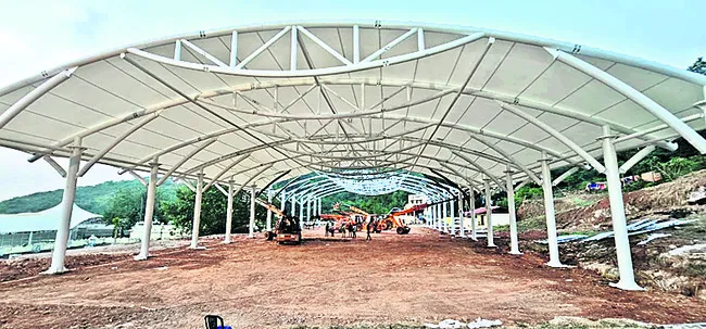 సింహగిరిపై నేడు షెడ్‌ ప్రారంభం 