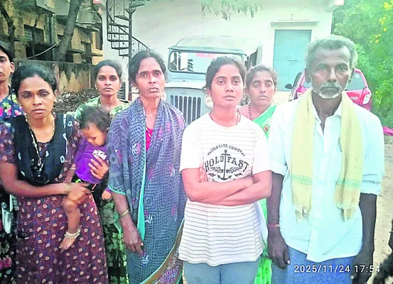 హత్యను ఆత్మహత్యగా చిత్రీకరించారు 