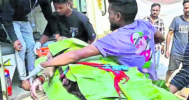 కిరోసిన్‌ పోసుకొని మహిళ ఆత్మాహత్యాయత్నం 