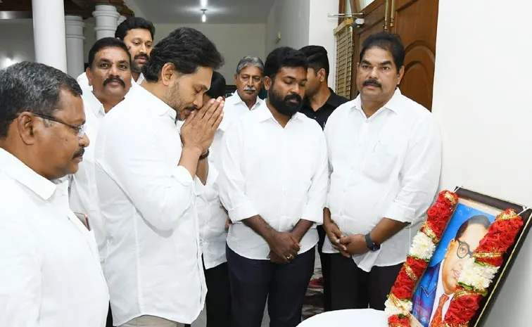 YS Jagan Tribute Ambedkar On National Constitution Day 2025