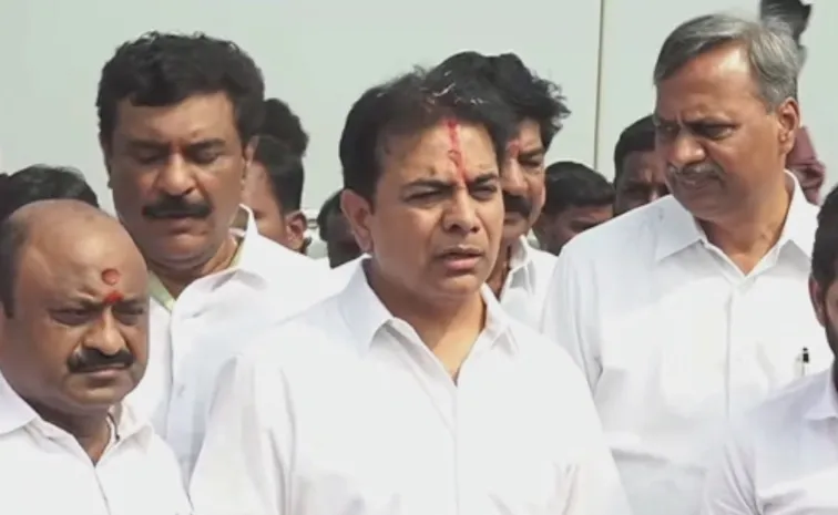 BRS Working President KTR Slams CM Revanth