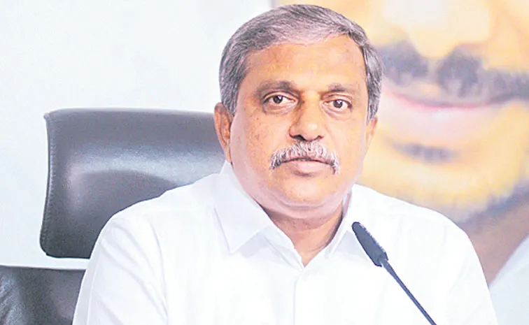 Sajjala Ramakrishna Reddy comments over Chandrababu Naidu