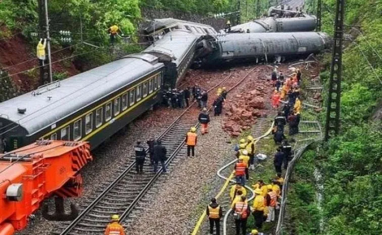 Major train accident in China