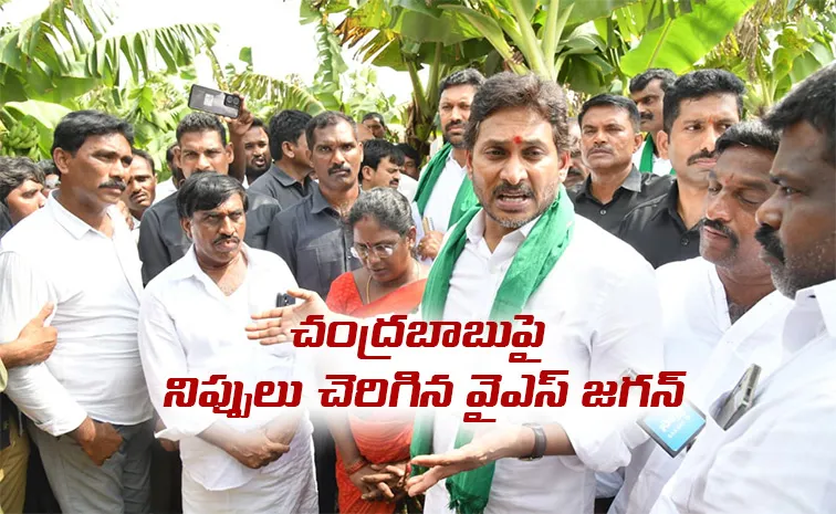 Pulivendula Tour: Ys Jagan Fires On Chandrababu