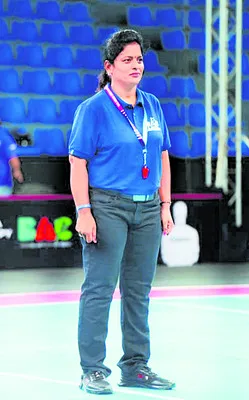 యూనివర్సిటీ గేమ్స్‌ టెక్నికల్‌ అఫీషియల్‌గా శ్రావణి 