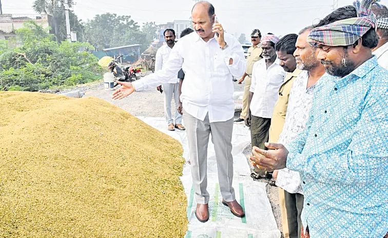 AP Farmers Effect on Still Mentha Tufan