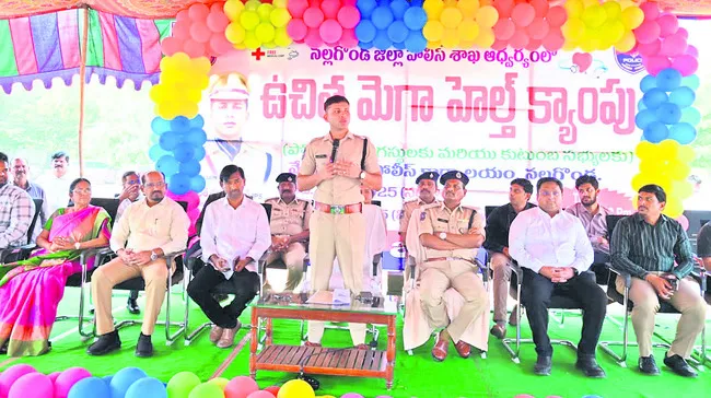 ఆరోగ్యంపై శ్రద్ధ వహించాలి : ఎస్పీ 
