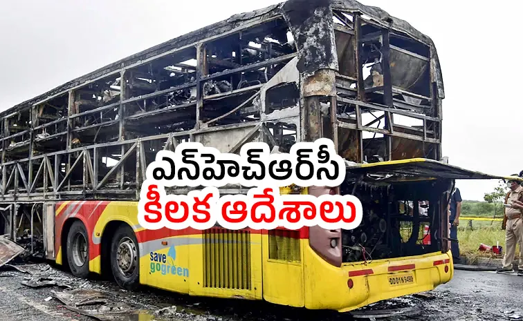 Amid Growing Safety Concerns Sleeper Buses NHRC Key Directions