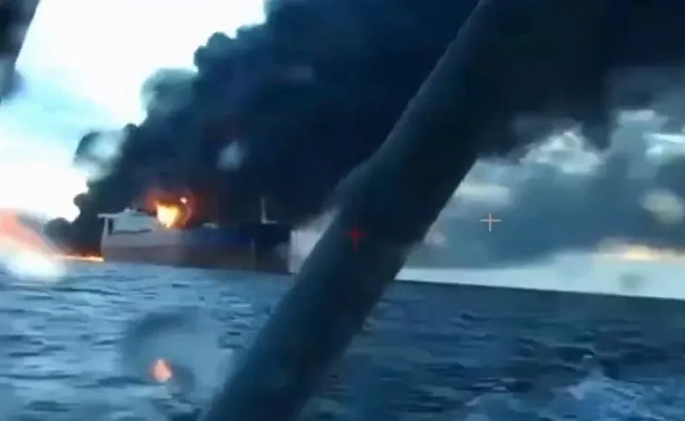 Ukraine Claims Responsibility Russian Shadow Fleet Incident