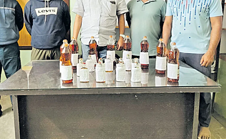 టీడీపీ నేత కల్తీ మద్యం దుకాణం