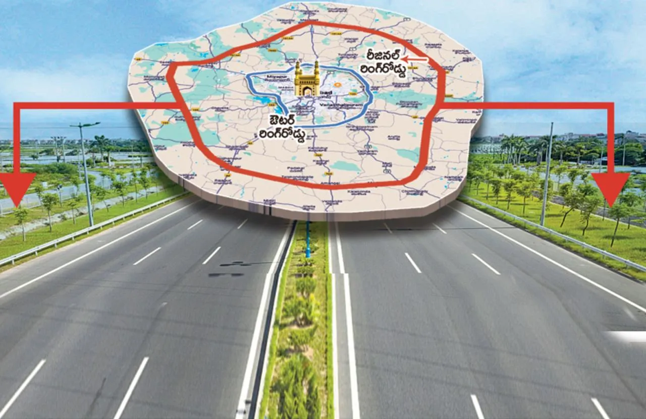 రీజినల్‌ రింగురోడ్డు విషయంలో కేంద్రం అనూహ్య నిర్ణయం