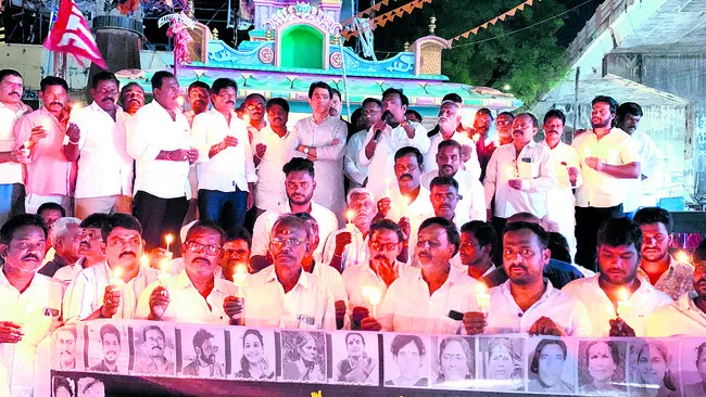 బాబు పాలనలో భక్తులకు భద్రత ఏదీ? 