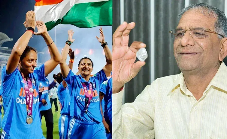 విశ్వ విజేతలకు డైమండ్‌ నెక్లెస్‌లు..