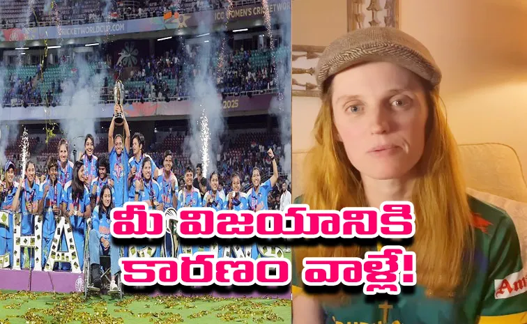 South African actress and writer Thanja Vuur about women's world cup