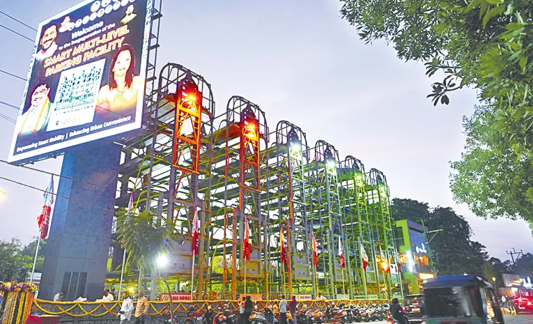 Hyderabad’s First Multi-Level Car Parking at KBR Park