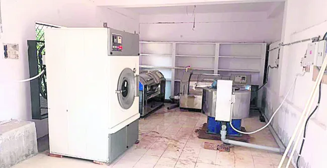ఏరియా ఆసుపత్రికి ఆధునిక లాండ్రి మంజూరు