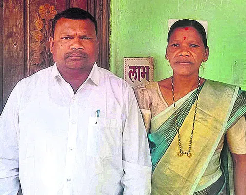 భర్త రెండు పర్యాయాలు..భార్య ఏకగ్రీవానికి నిర్ణయం 