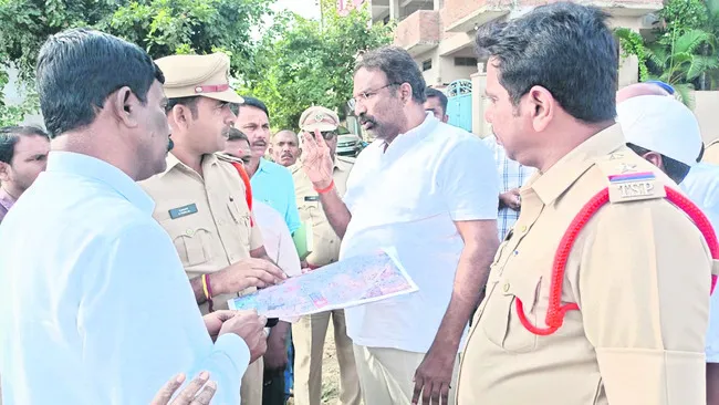 సీఎం పర్యటనకు పటిష్ట ఏర్పాట్లు 