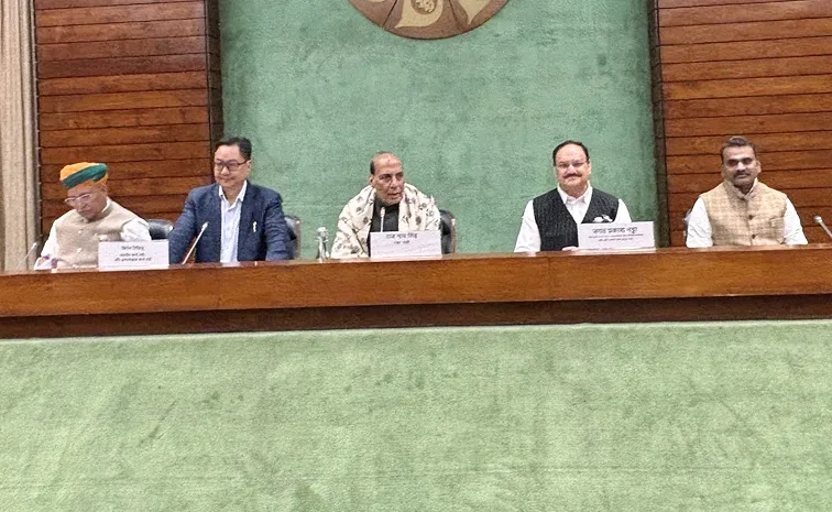 All Party Meet Ahead Winter Parliament Sessions