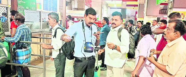 సదరన్‌ రైల్వేలో డిజిటల్‌ టికెట్‌ పద్ధతి 