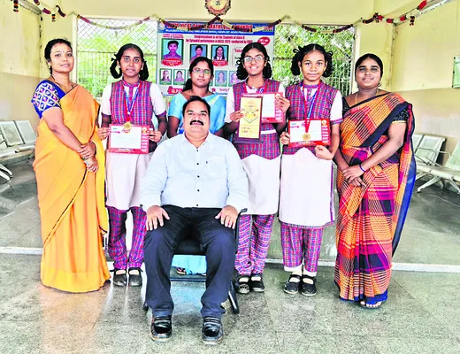 ‘భారతి’ విద్యార్థుల ప్రతిభ 