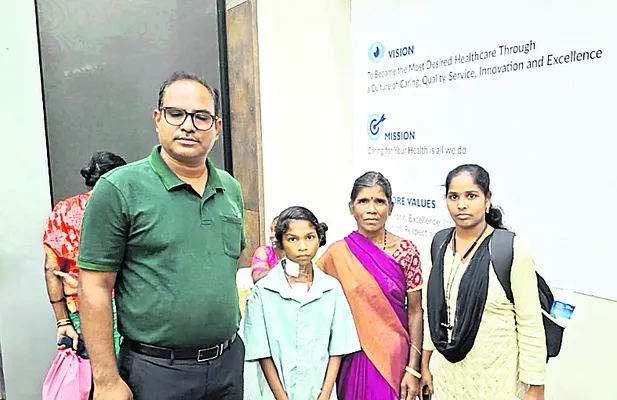 విద్యార్థినికి గుండె శస్త్ర చికిత్స విజయవంతం