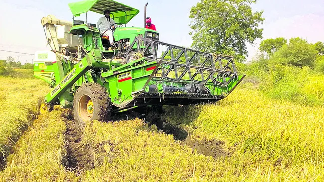 వరి కోతలు ఎలా..?