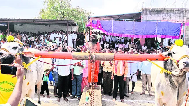 ఆసక్తికరంగా రాష్ట్రస్థాయి బండలాగుడు పోటీలు 