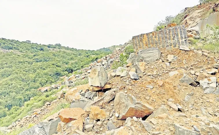 TDP Leaders Illegal Mining in Chittoor District