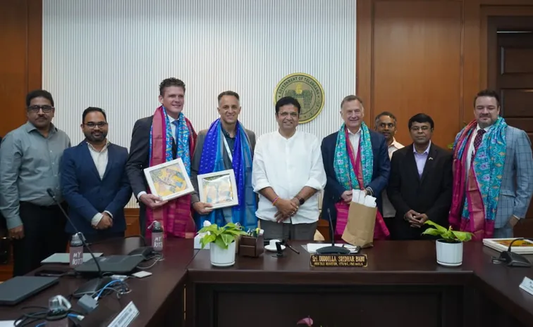 Telangana Role Model in Ease of Doing Business Says TS IT Minister Sridhar Babu