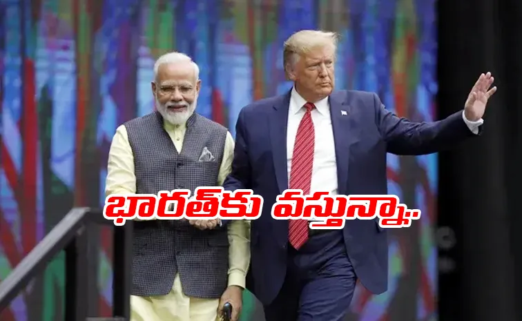 Donald Trump plans to visit India next year