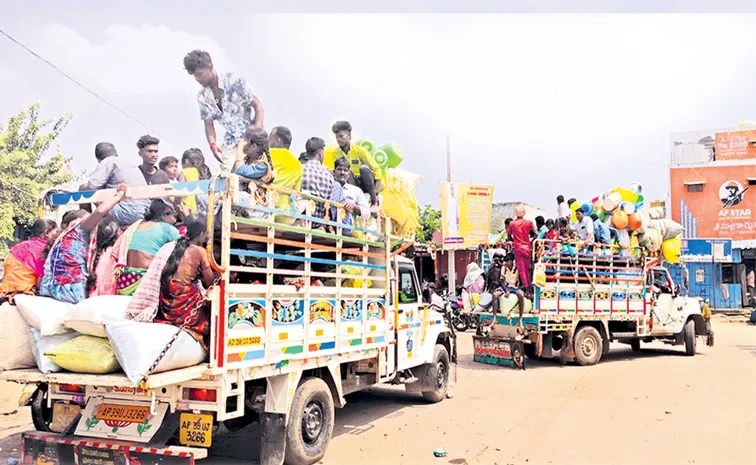 The western villages of Kurnool district are being emptied