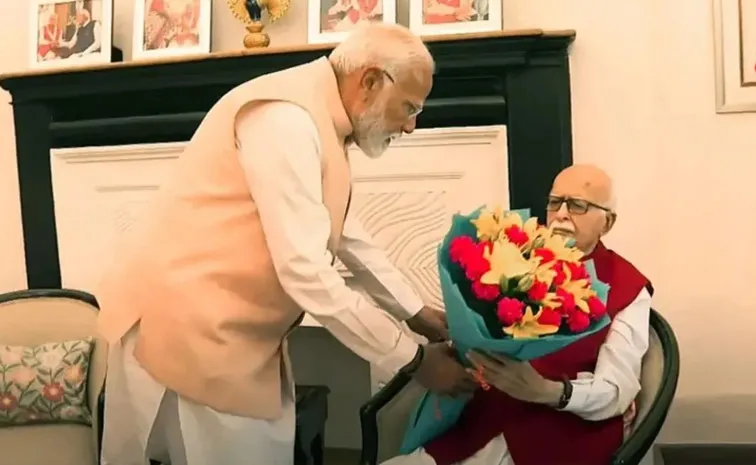 అద్వానీ @ 98.. శుభాకాంక్షల వెల్లువ