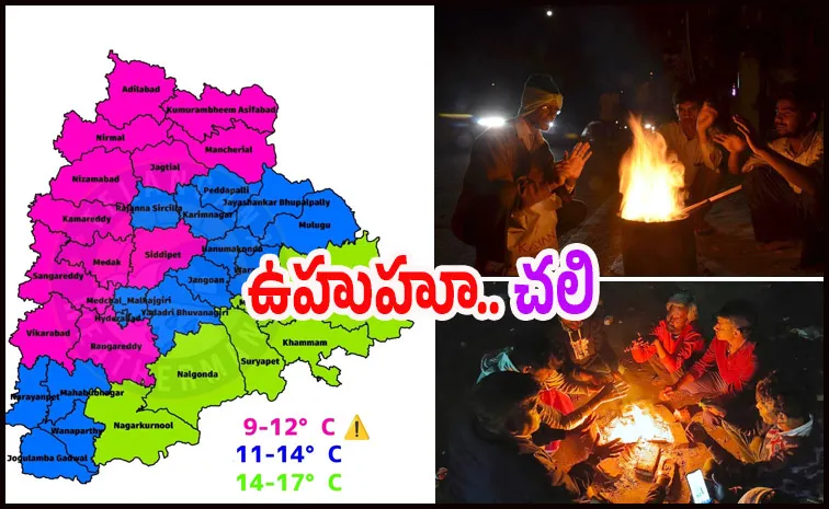 Cold Wave alert In Telangana