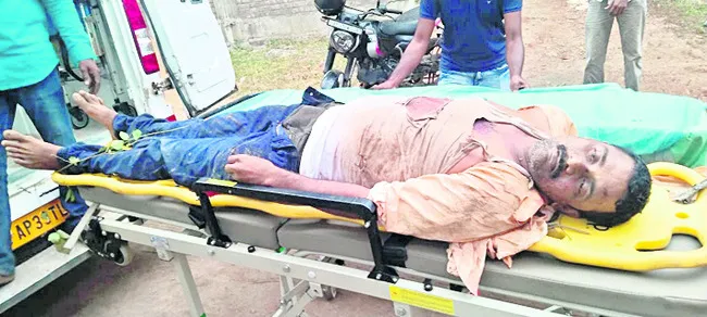 రోడ్డు ప్రమాదంలో వ్యక్తి మృతి 