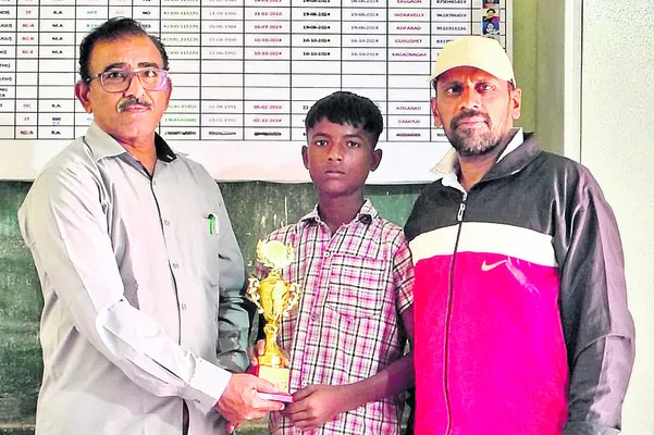 జాతీయస్థాయి ఫుట్‌బాల్‌ పోటీలకు ఎంపిక
