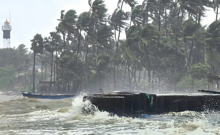 Cyclone Ditwah Effect Heavy Rain Forecast To Several Districts In AP