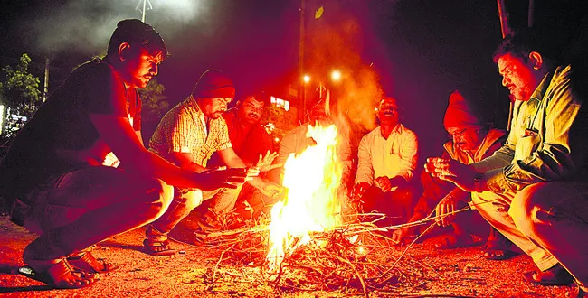 ఈదురుగాలులతో గజ గజ
