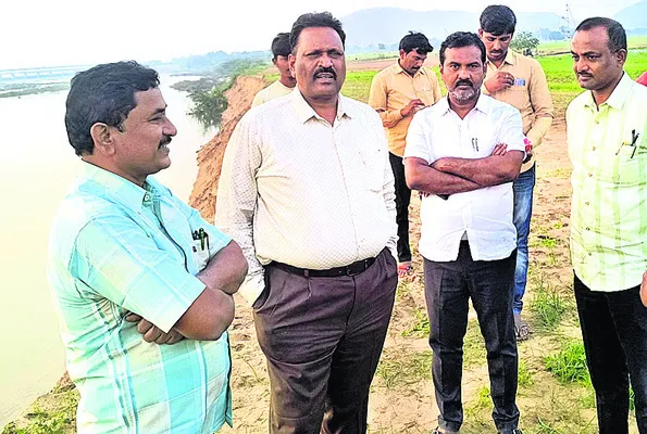 కరకట్టల పటిష్టతకు ప్రతిపాదనలు 
