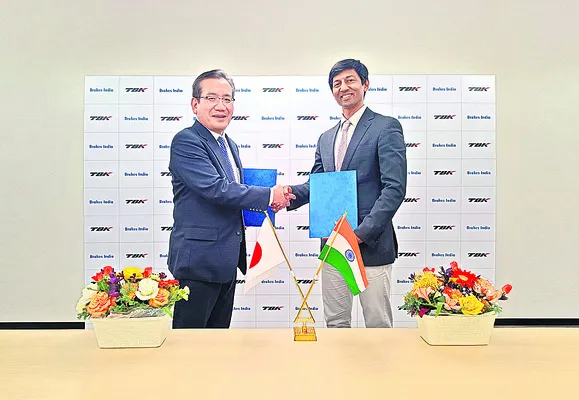 బ్రేక్స్‌ ఇండియాతో టీబీకే వర్తక ఒప్పందం 