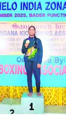 రాష్ట్రస్థాయి పోటీల్లో  కేజీబీవీ విద్యార్థి ప్రతిభ
