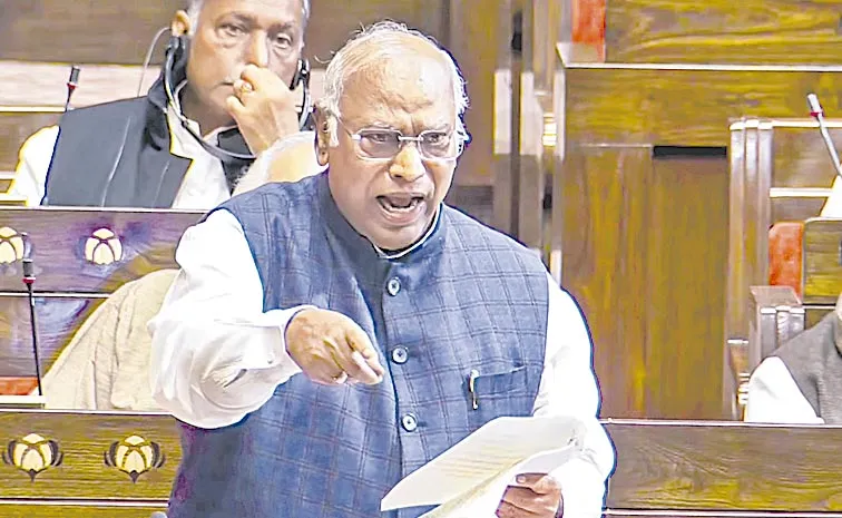 Congress chief Mallikarjun Kharge hits back at BJP over Vande Mataram