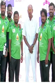 Sakshi team enters into finals of journalist premier league