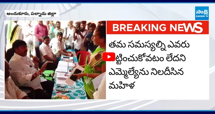 మీ ఓటమి ఖాయం...TDP MLA భాష్యం ప్రవీణ్ మొహం మీదే చెప్పేసిన మహిళ