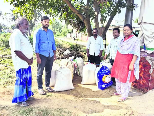 500 కిలోల రేషన్‌ బియ్యం పట్టివేత 