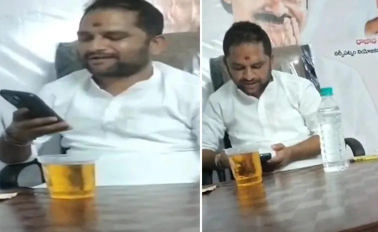 Davoot at Anakapalle Janasena Party Office