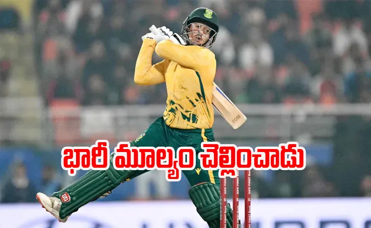 చరిత్ర సృష్టించిన క్వింటన్‌ డికాక్‌.. కానీ