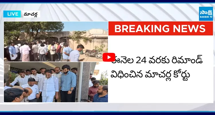 మాచర్ల కోర్టులో పిన్నెల్లి రామకృష్ణారెడ్డి సోదరులు సరెండర్