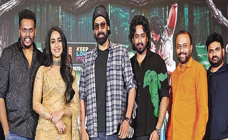 రోషన్‌ని చూస్తుంటే ‘చిరుత’లో చరణ్‌ని చూసినట్లుంది: రానా